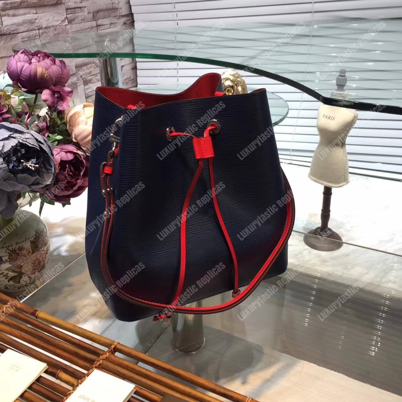 LV NéoNoé Bag Epi Leather Indigo