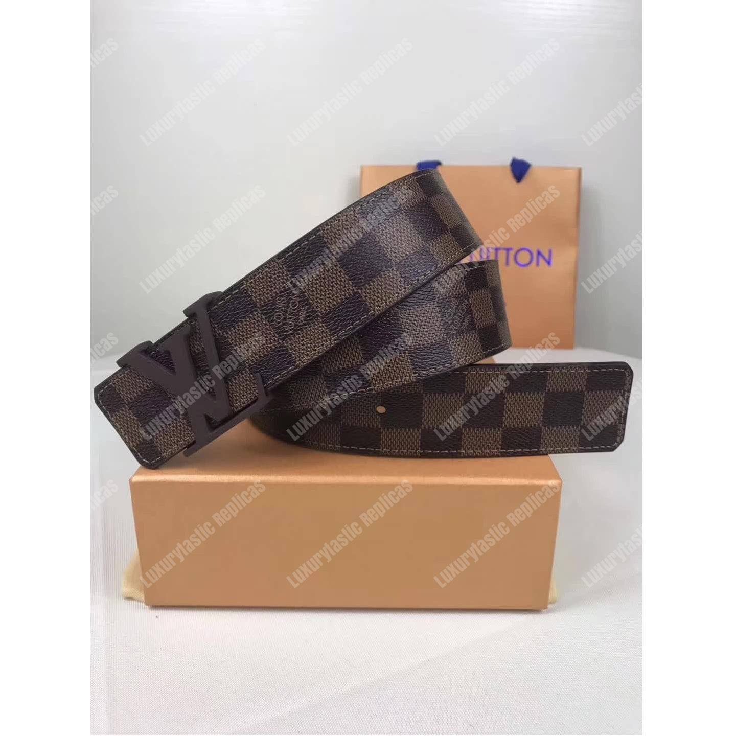 LV Initiales 40MM Damier Ebene