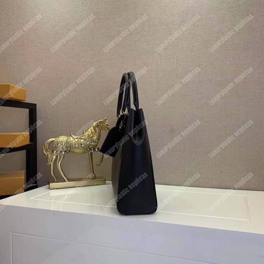 LV Grand Sac Epi Leather Black
