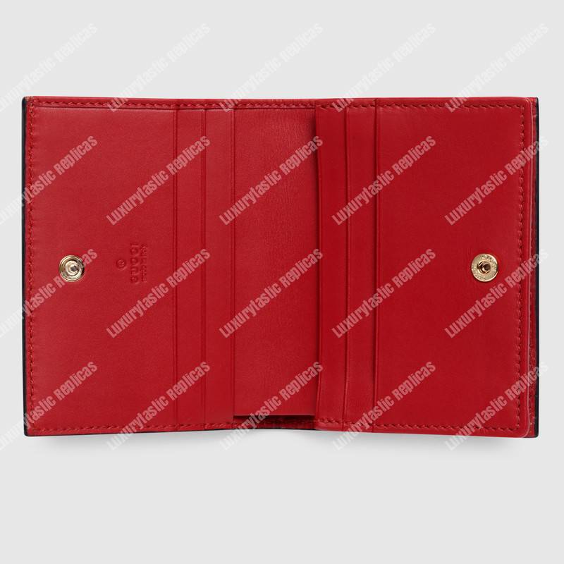G*u*i gg blooms card case blue