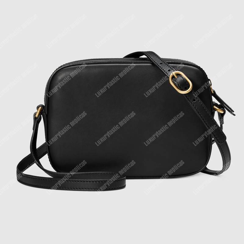 G*u*i leather shoulder bag bee