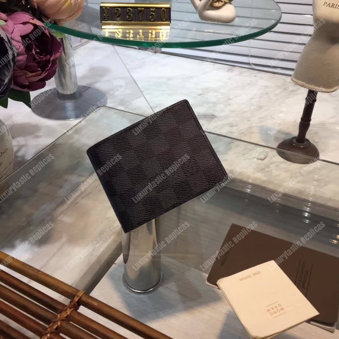 LV Wallet Damier Graphite Canvas