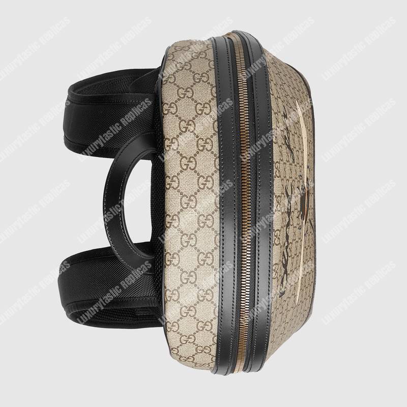 G*u*i bee print gg sup*e backpack