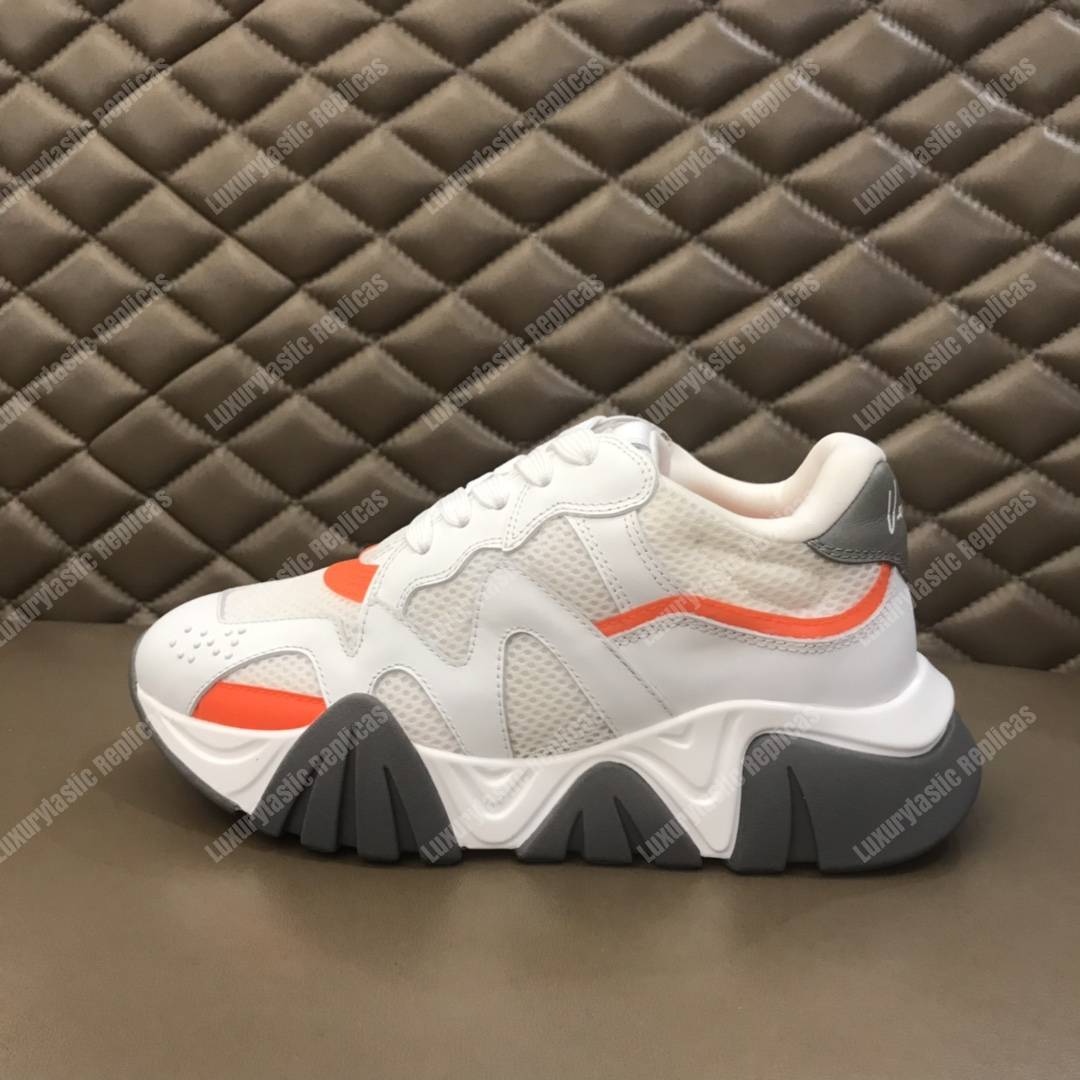 Versace Squalo Sneakers White/Orange