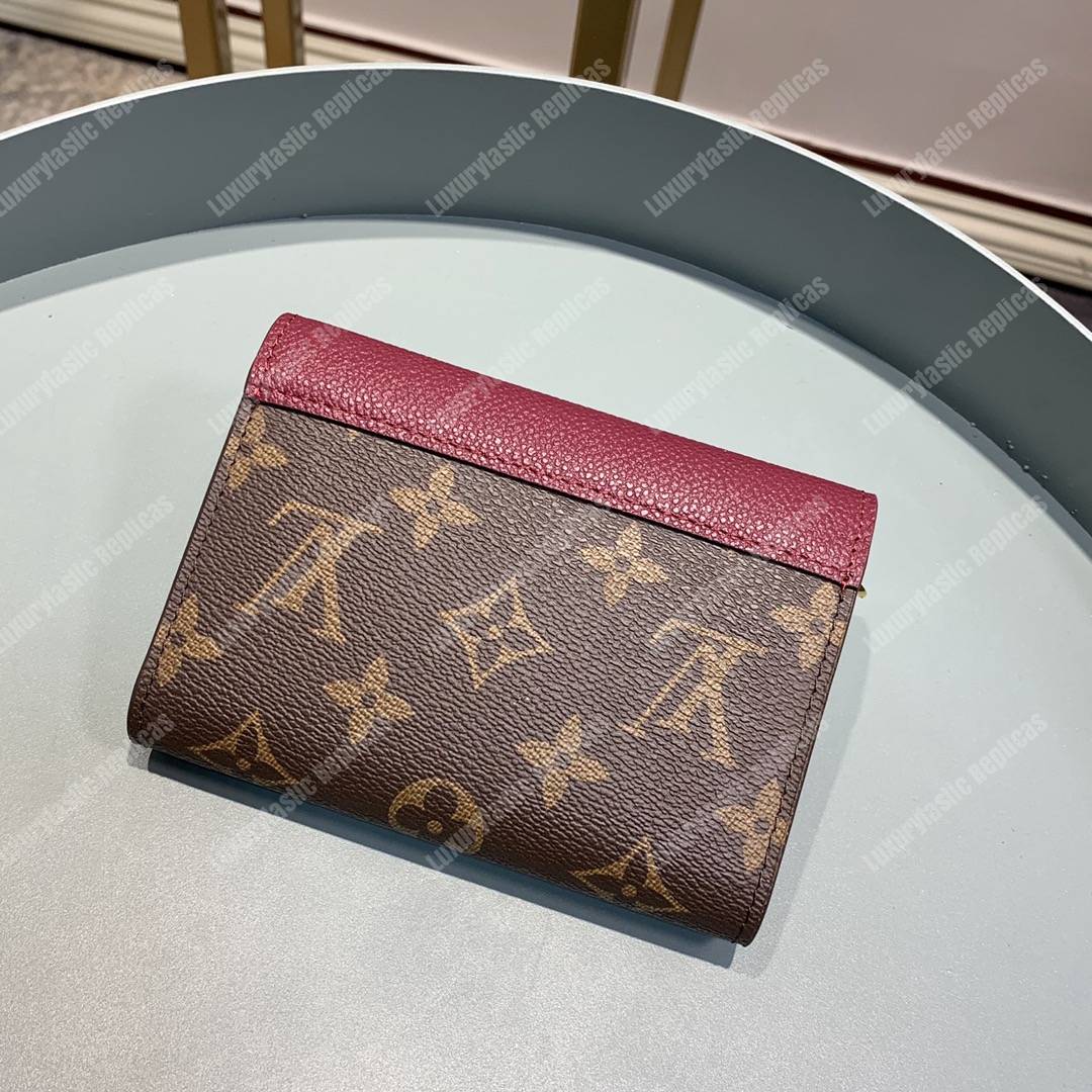 LV Pallas Compact Wallet Monogram Aurore