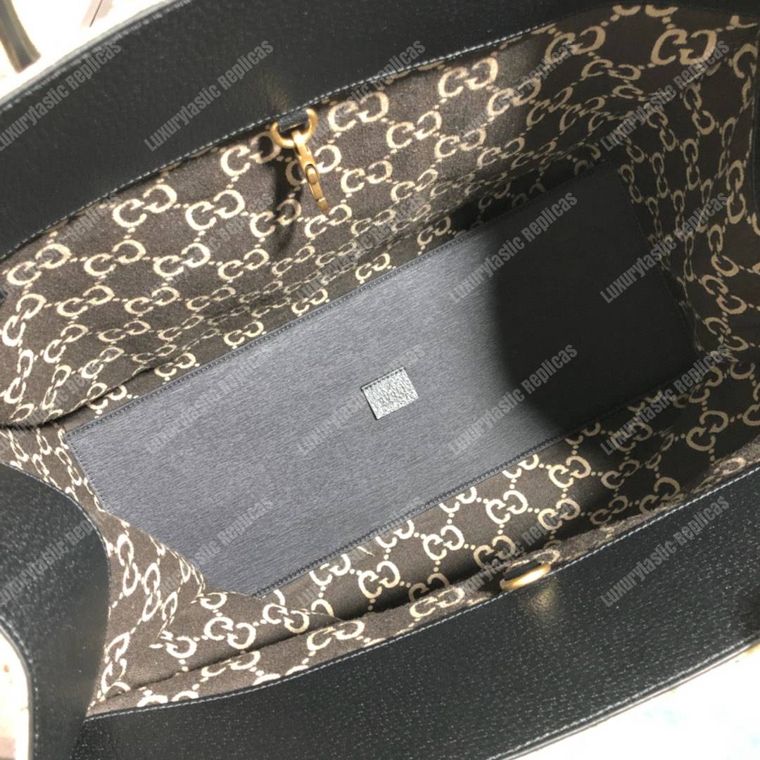 G*u*i gg wool tote beige/ebony