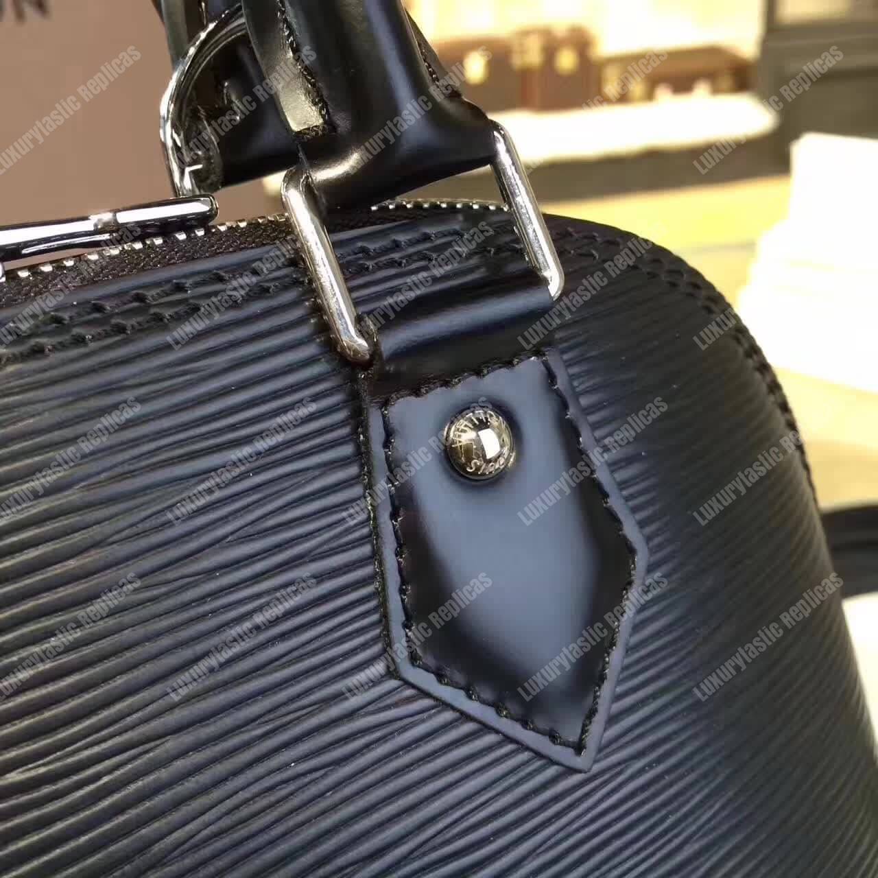 LV Alma BB Epi Leather Noir