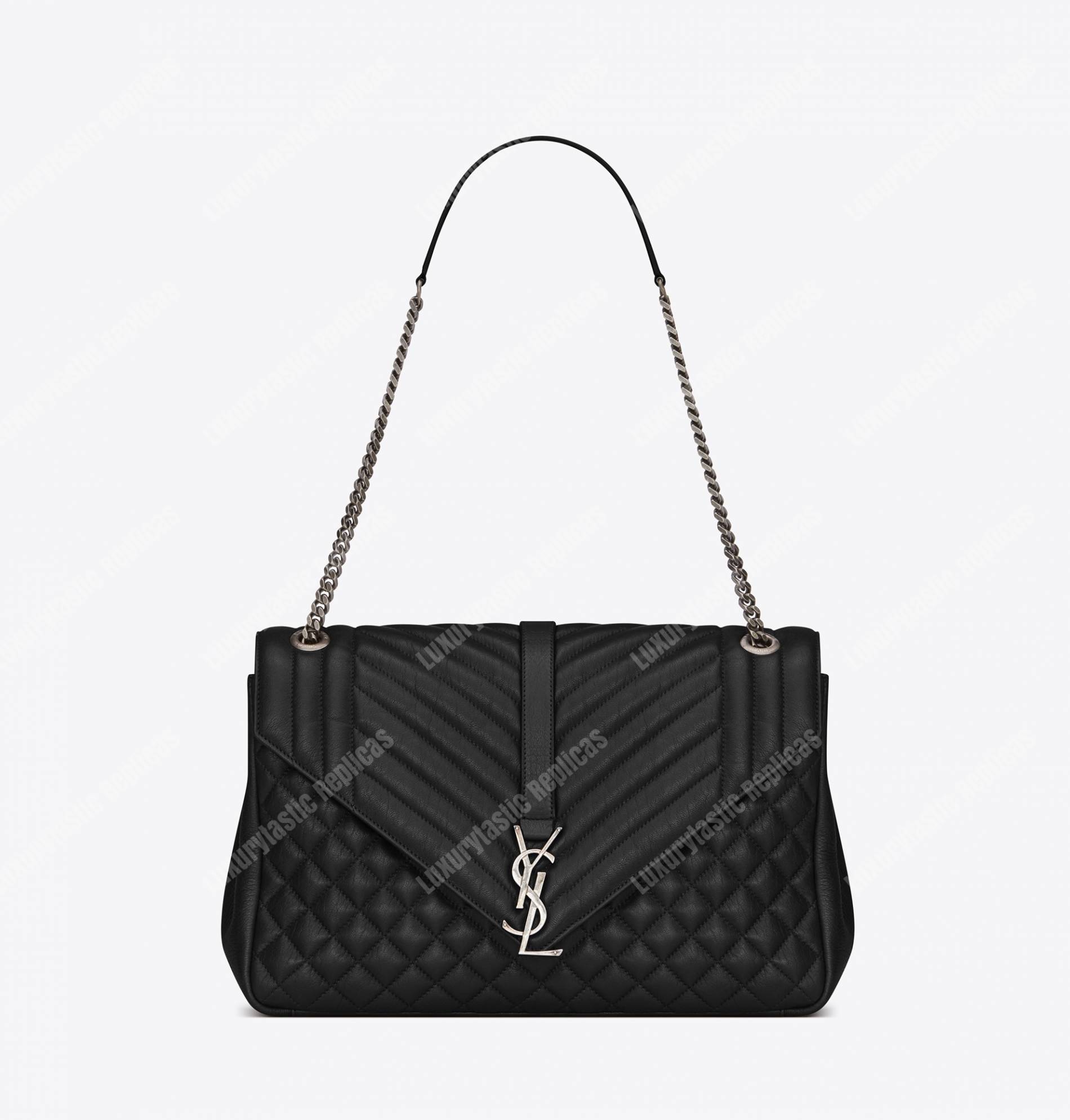 Saint Laurent Classic Large Soft Envelope Black