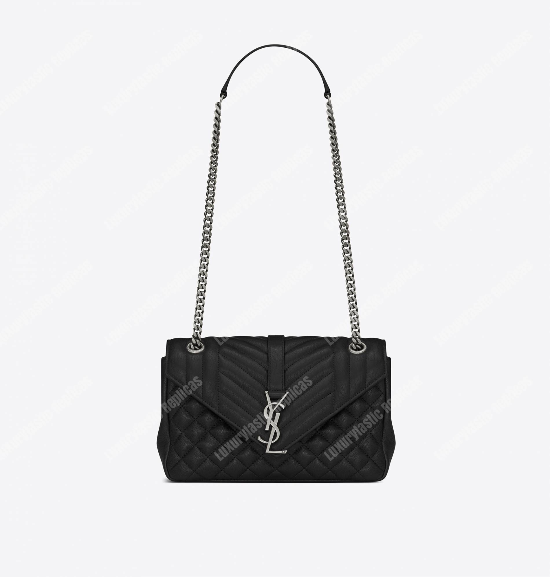 Saint Laurent Classic Medium Soft Envelope Black