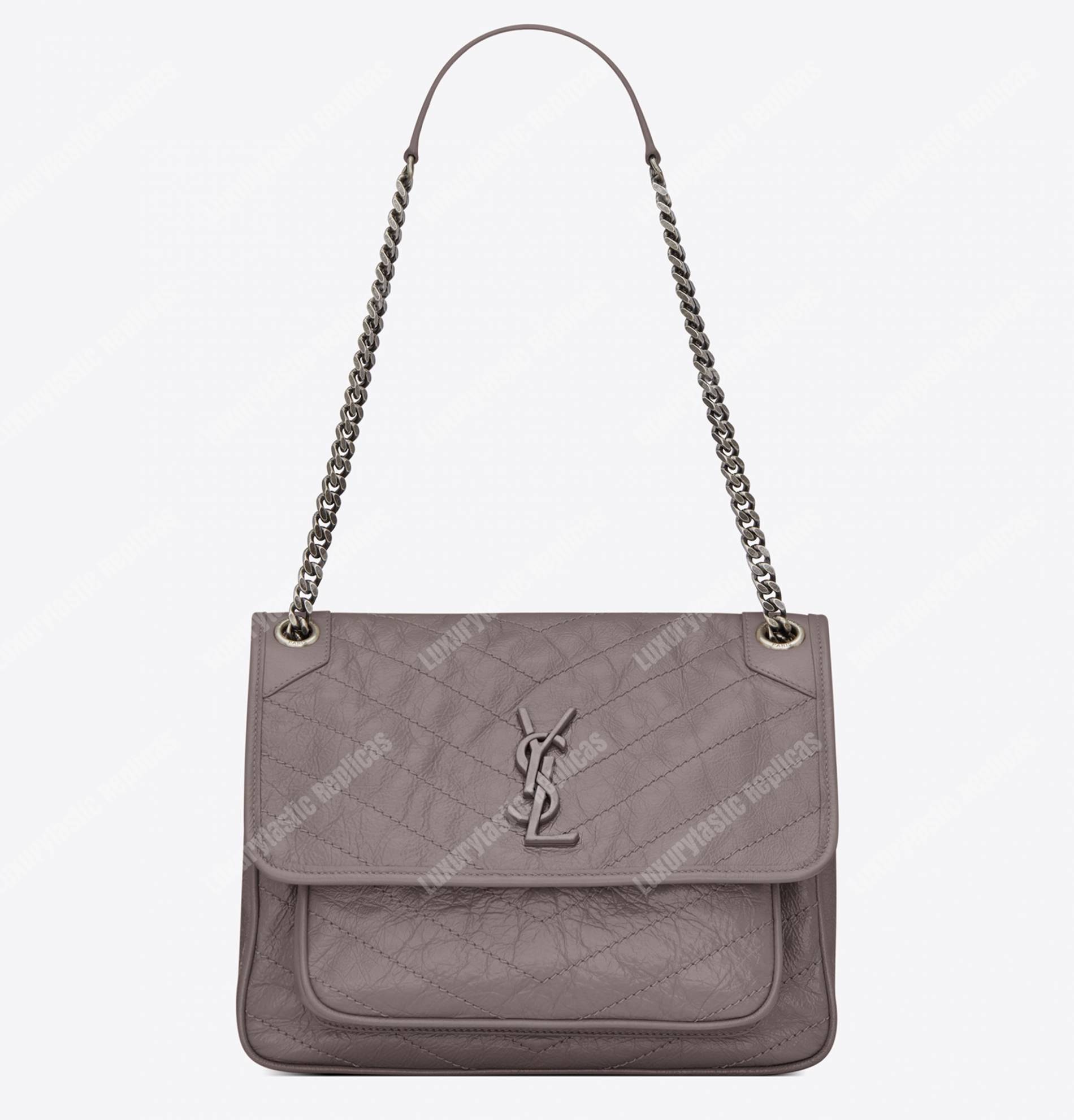 Saint Laurent Niki Medium Fog Vintage