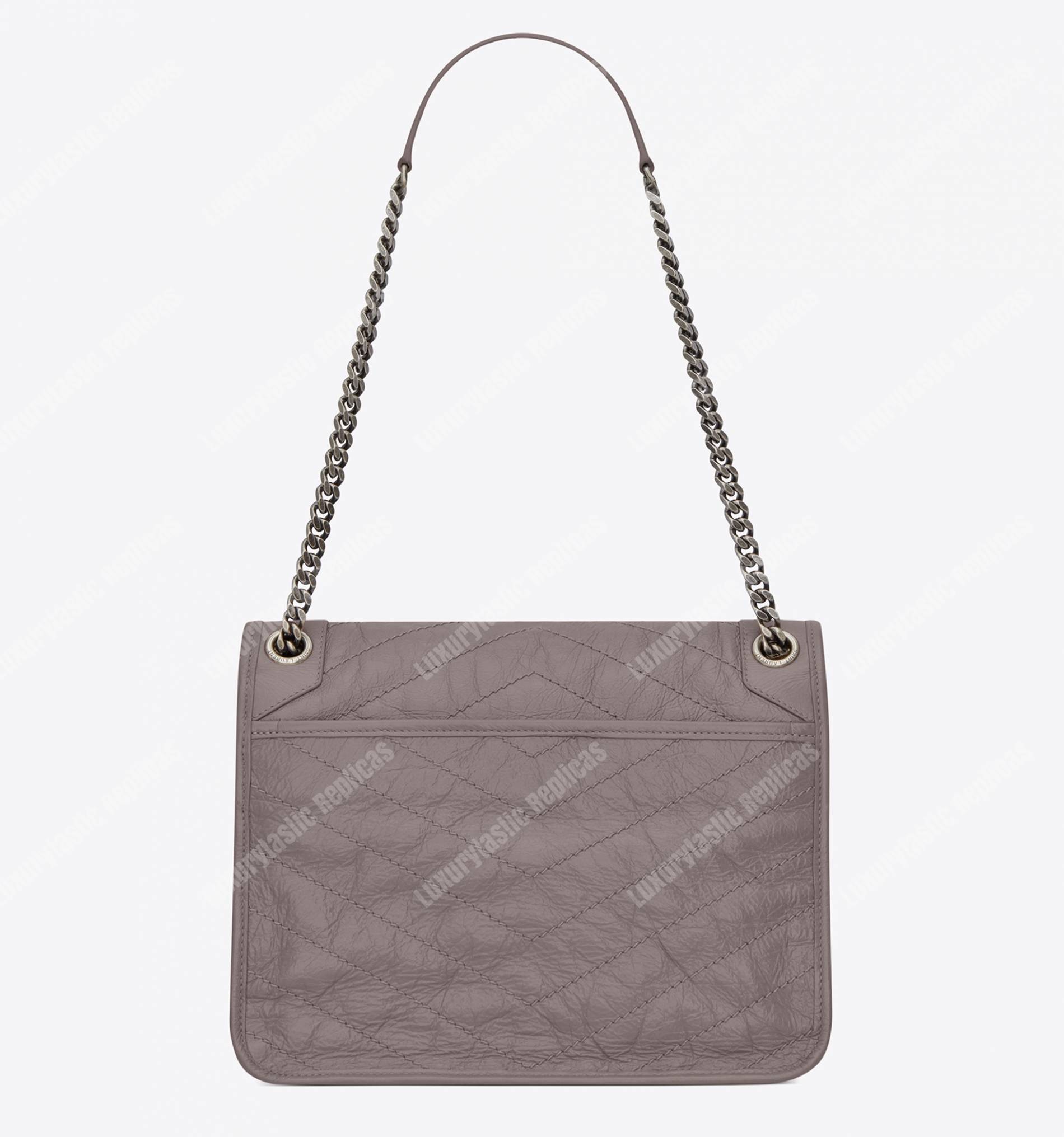 Saint Laurent Niki Medium Fog Vintage