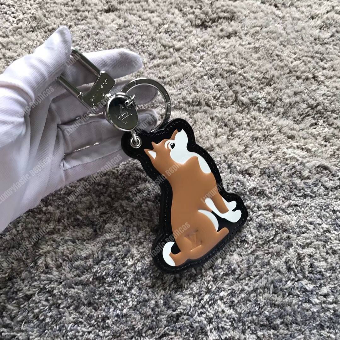 LV Dog Bag Charm And Key Holder