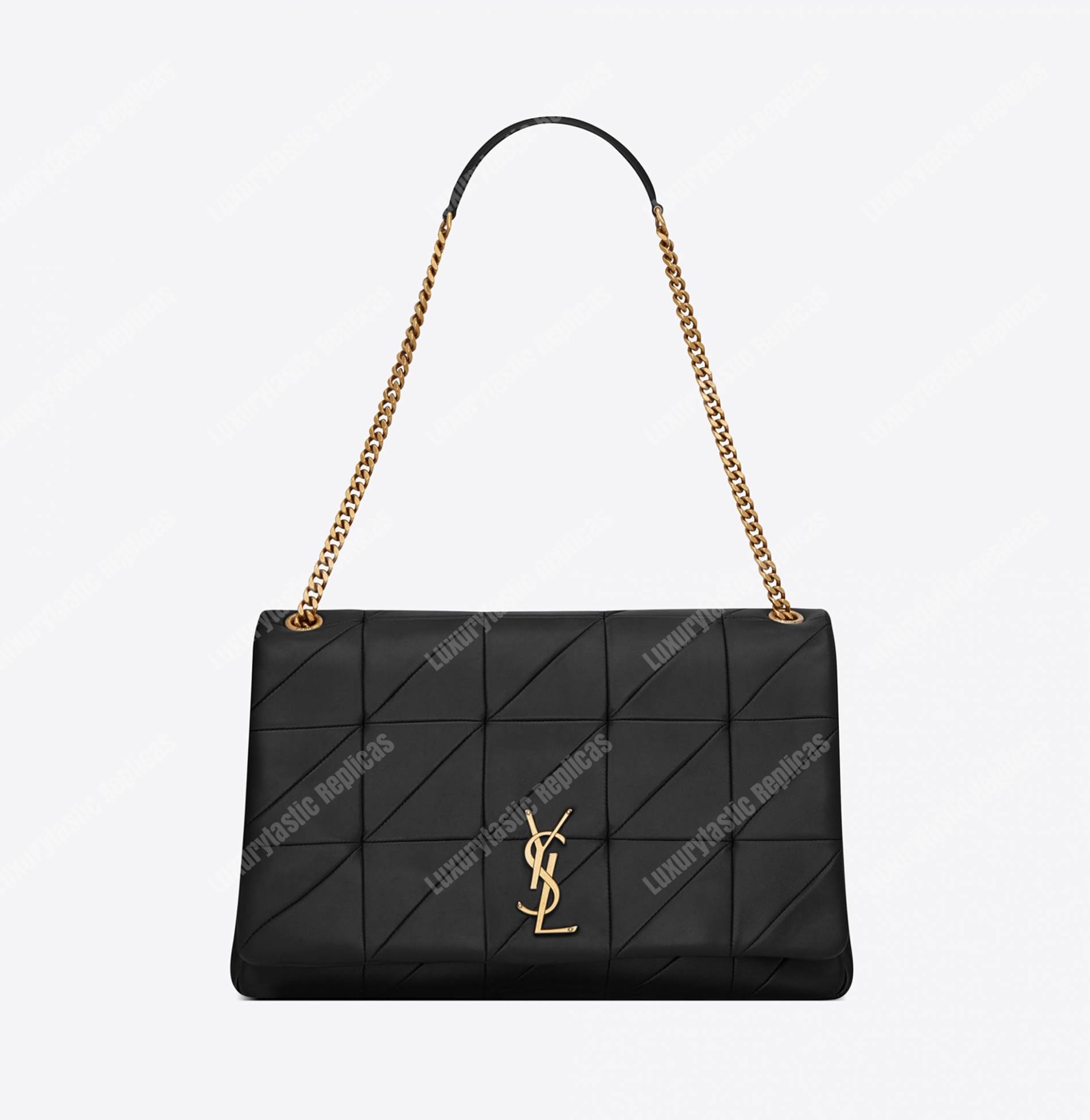 Saint Laurent Jamie Giant Black “CARRÉ RIVE GAUCHE “