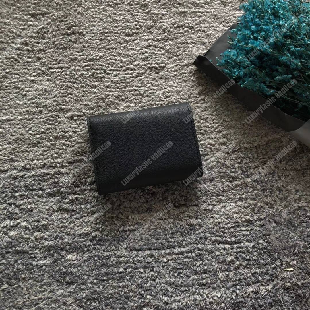LV MyLockMe Compact Wallet Noir