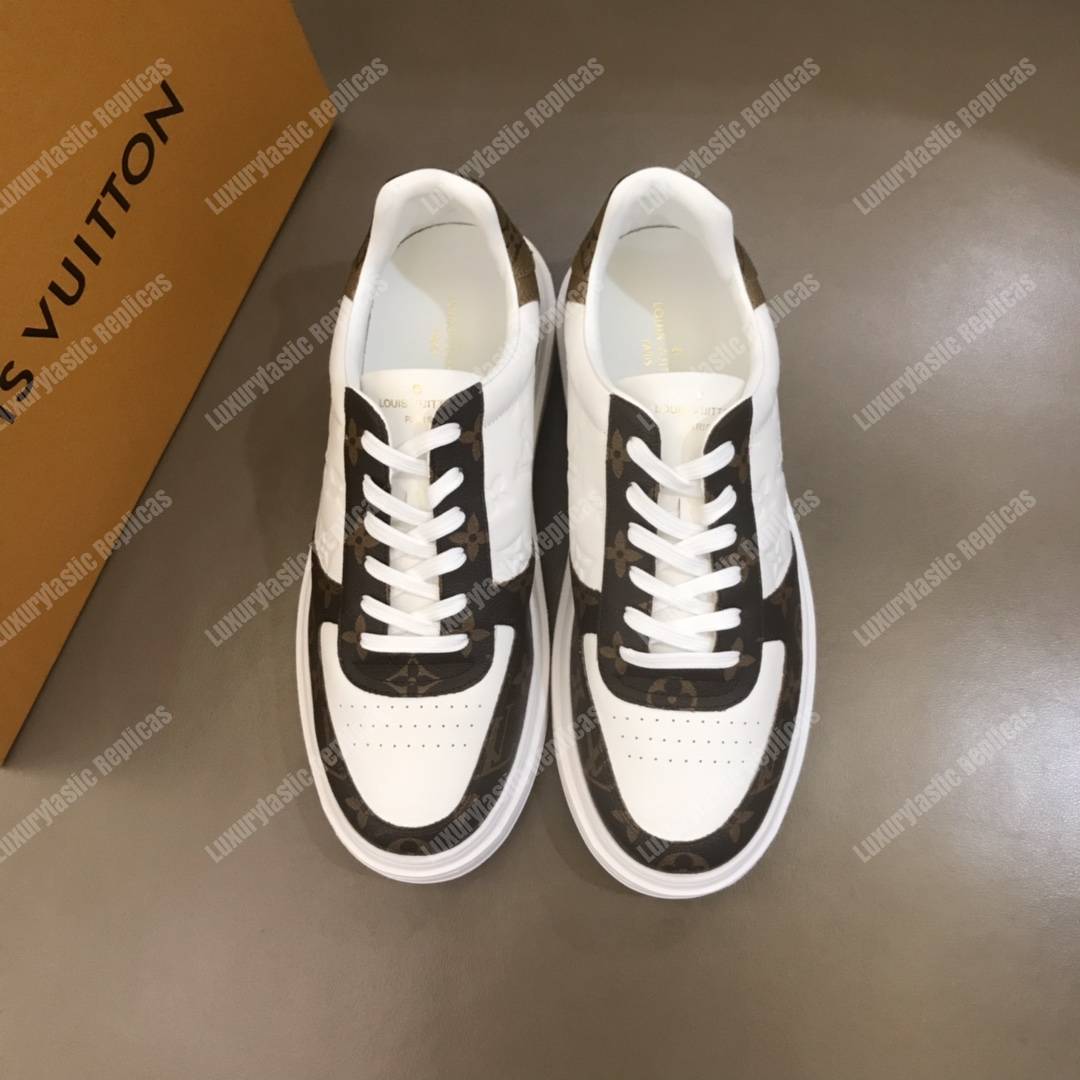 LV Rivoli Sneaker Monogram Brown Lining