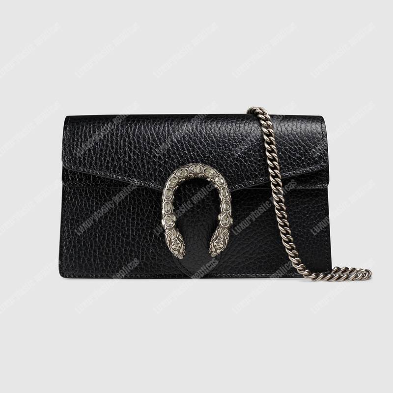 G*u*i dionysus leather super mini bag