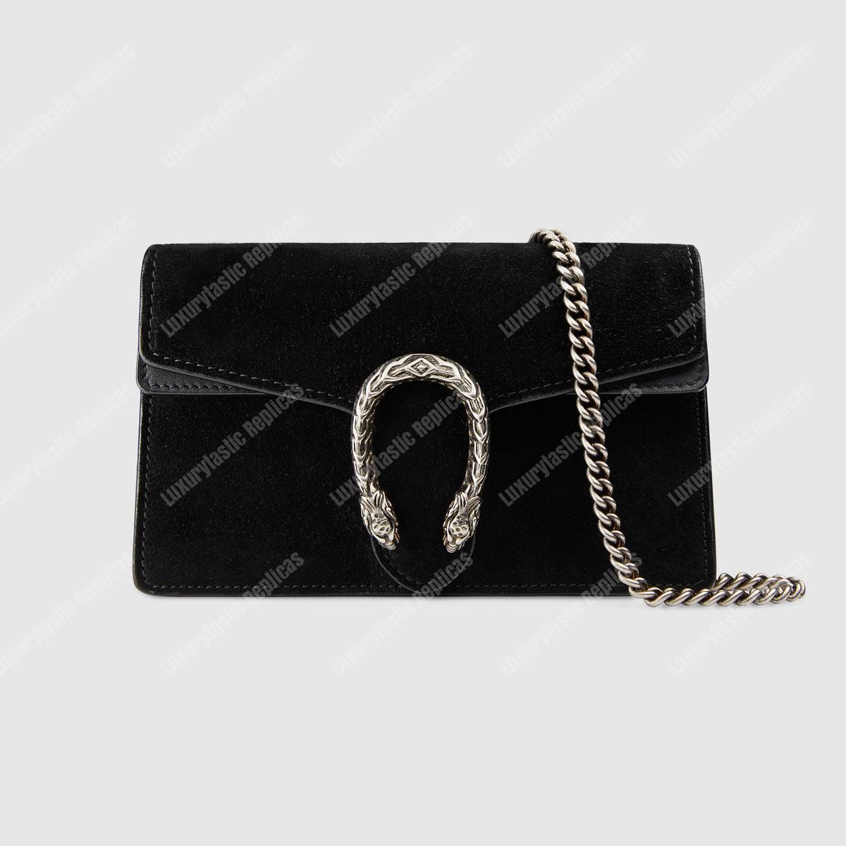 G*u*i dionysus suede super mini bag black