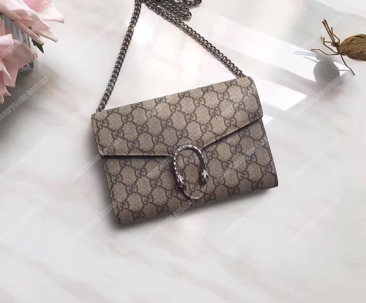 G*u*i dionysus gg sup*e chain wallet