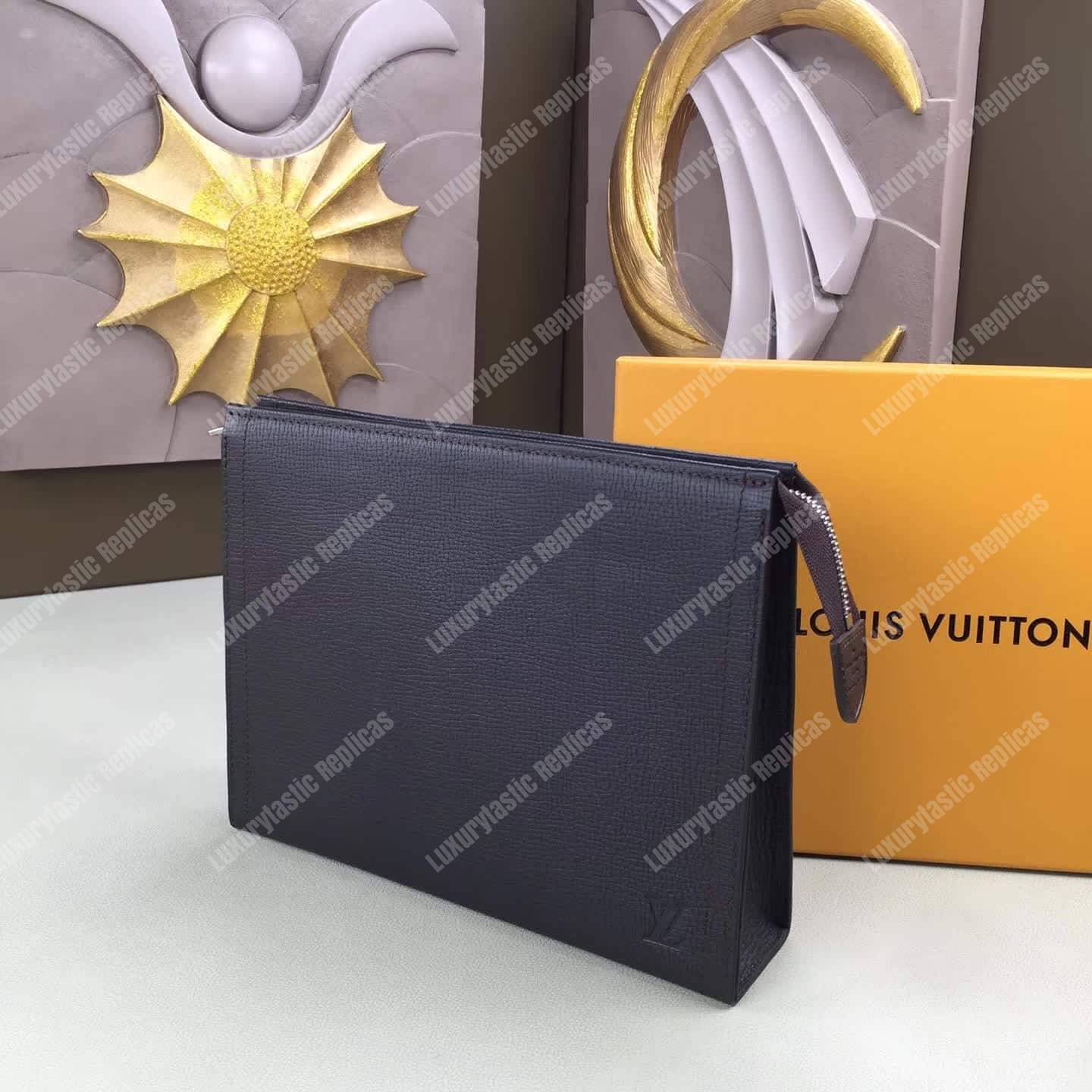LV Toiletry Pouch Marron