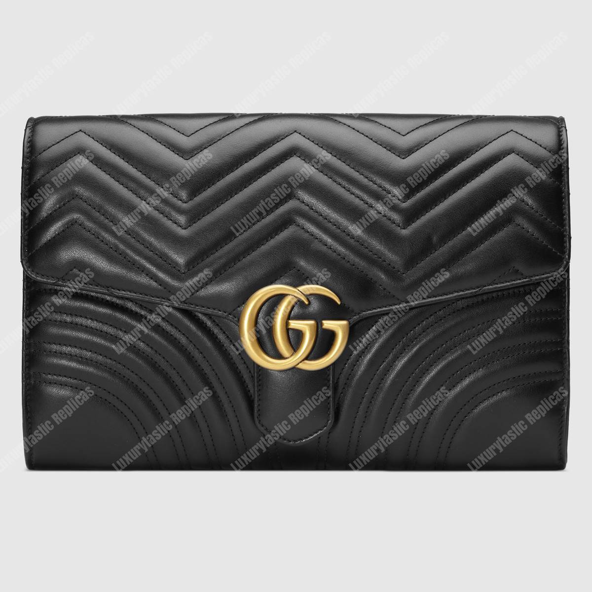 G*u*i gg marmont clutch black