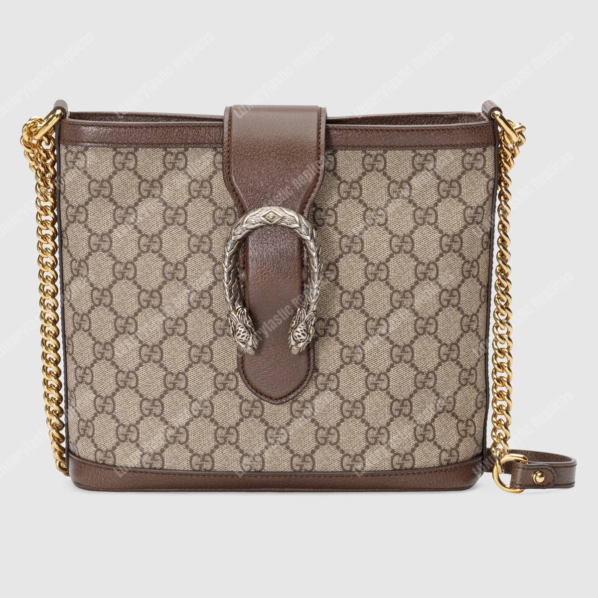 G*u*i dionysus medium gg bucket bag beige/ebony