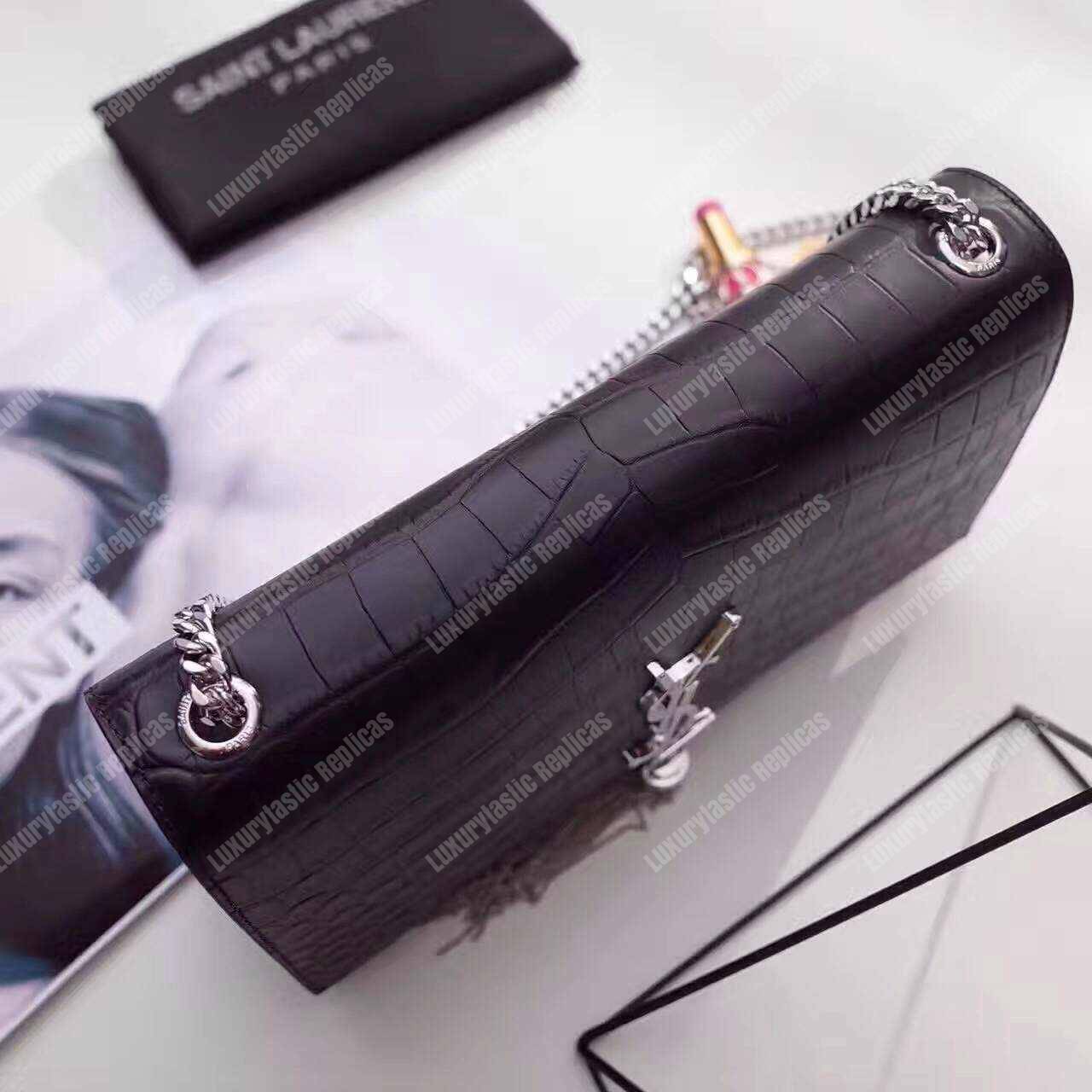 Saint Laurent Kate Chain Wallet With Tassel