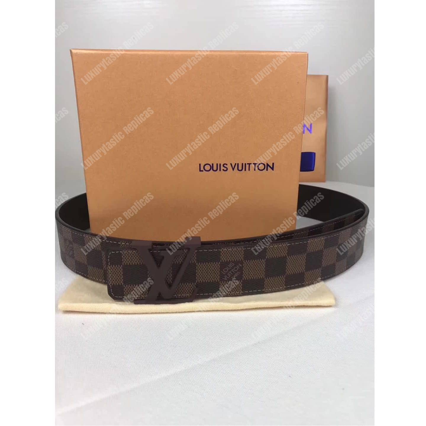 LV Initiales 40MM Damier Ebene