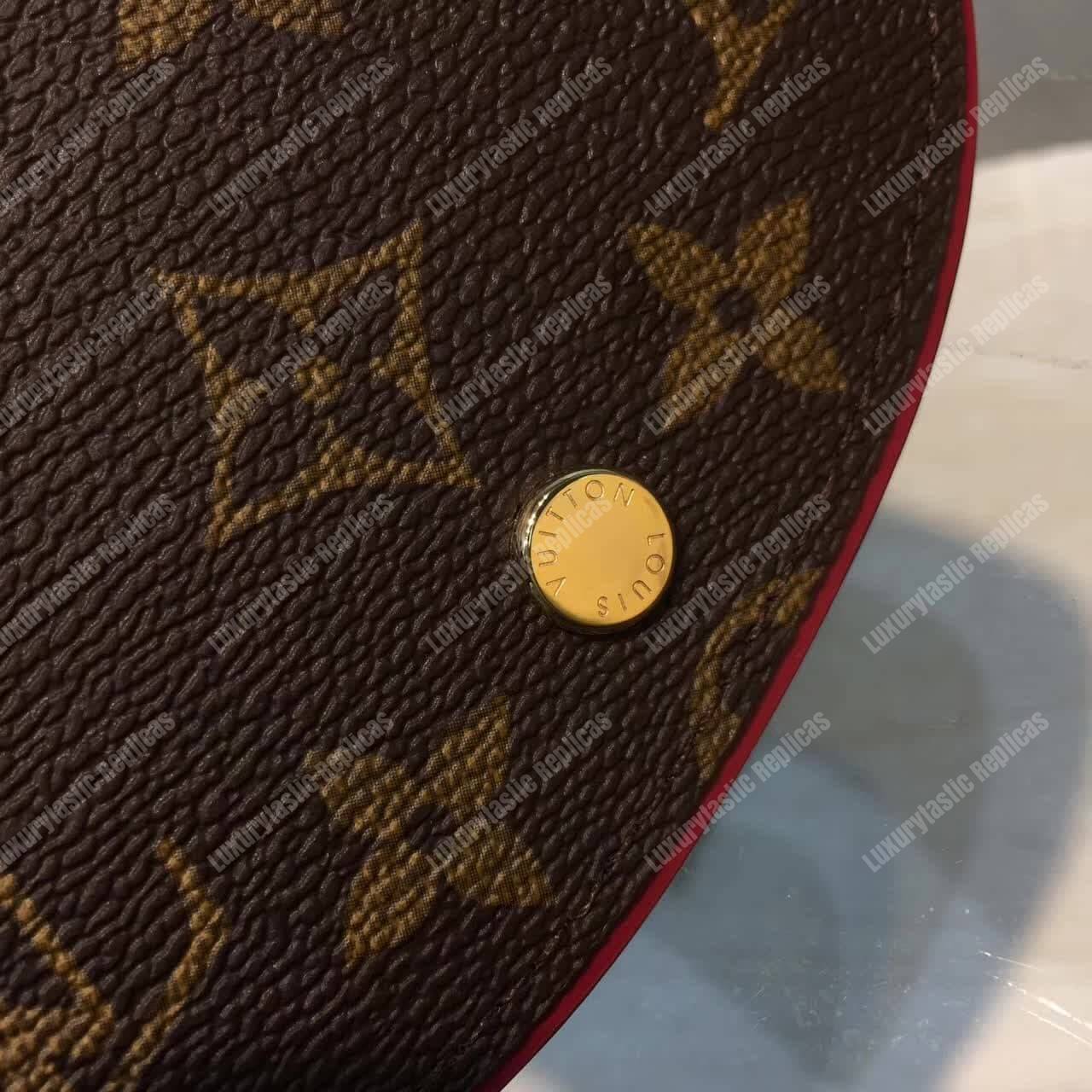 LV Ariane Wallet Monogram Fuchsia