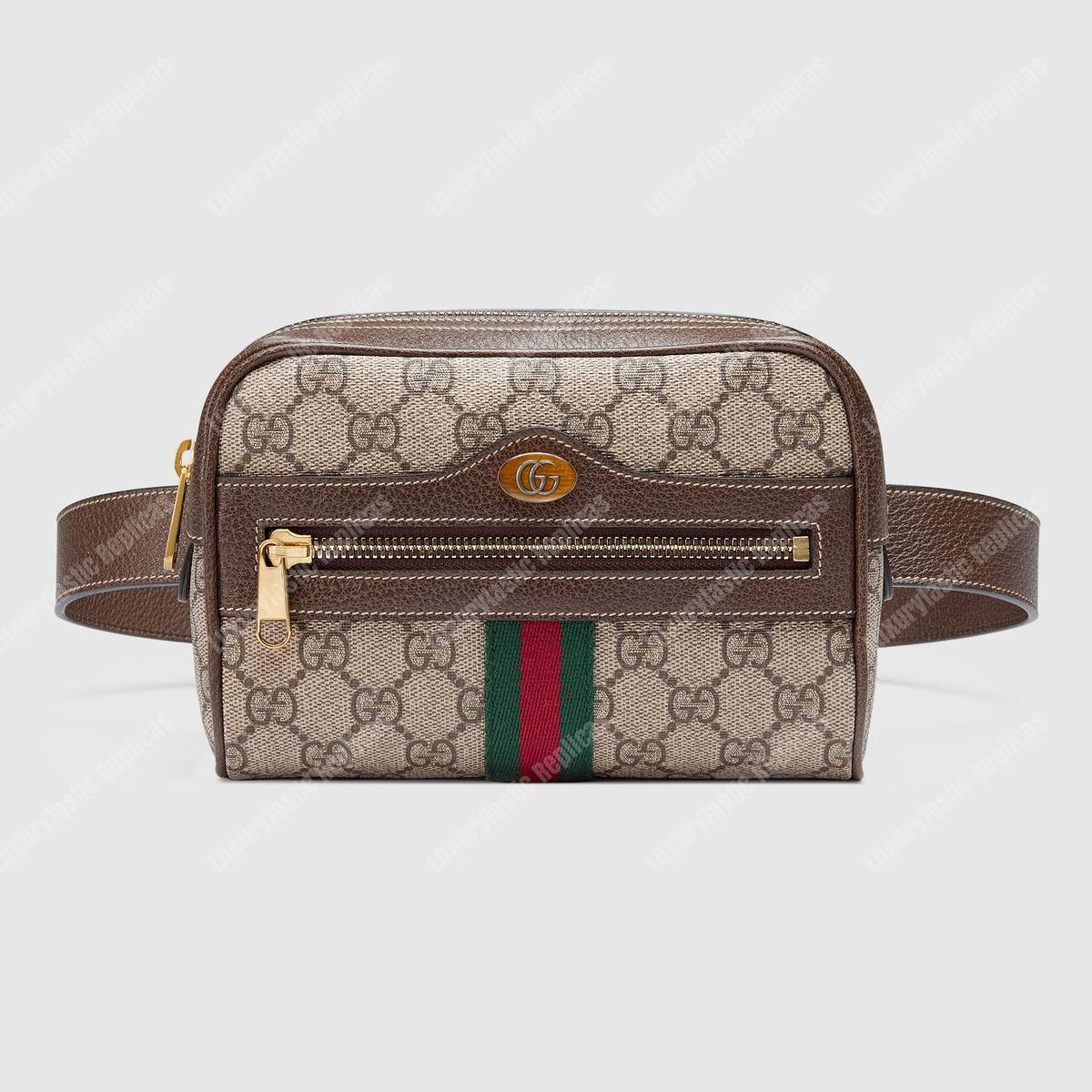 G*u*i ophidia gg sup*e small belt bag beige/ebony