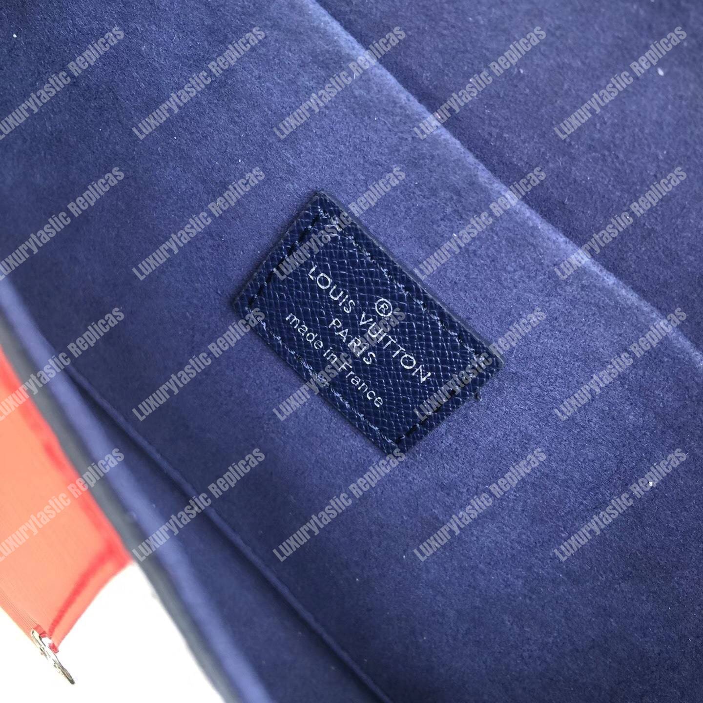 LV Pochette Felicie Epi Leather Noir