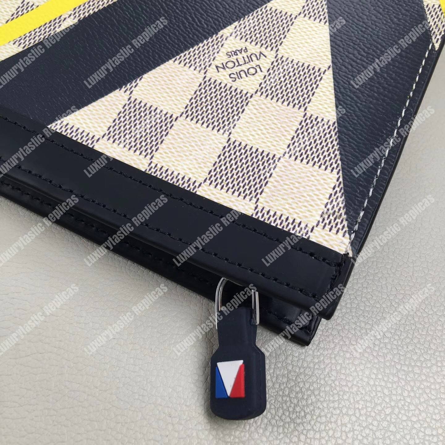 LV Pochette Voyage MM Damier Azur Canvas