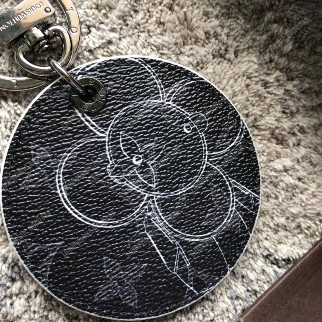 LV Monogram Vivienne Illustre Bag Charm and Key Holder