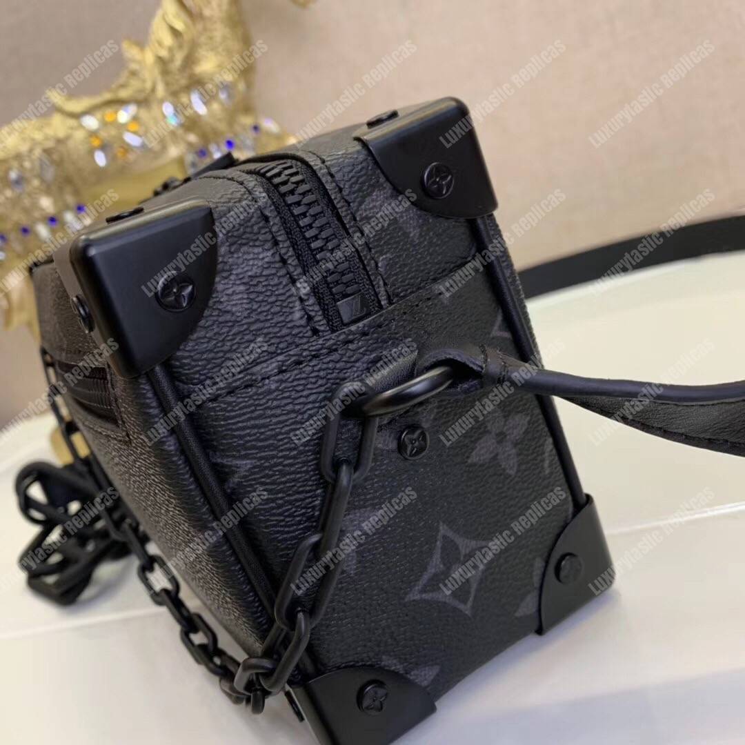 LV Mini Soft Trunk Monogram Eclipse