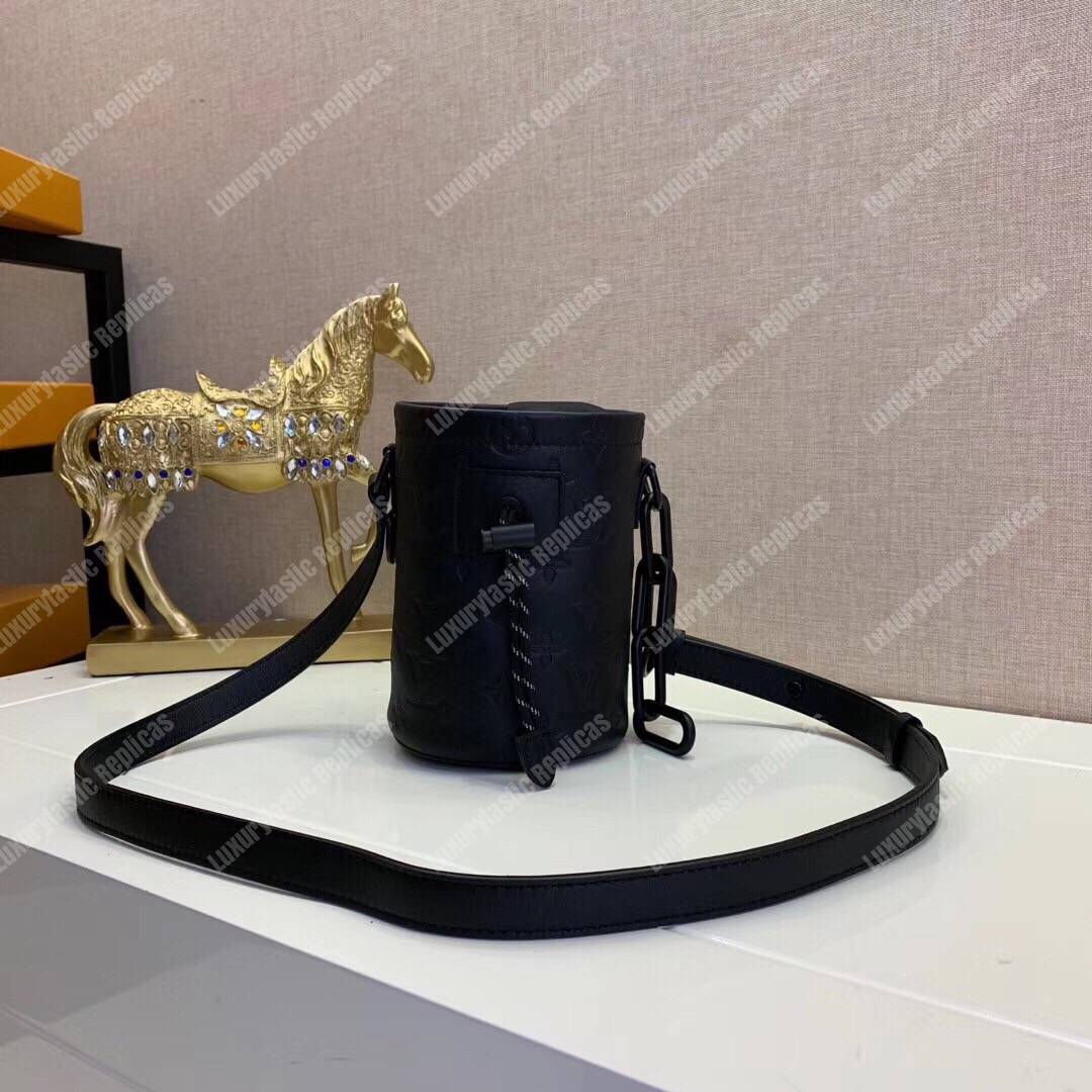 LV Chalk Nano Bag G65 Monogram Black