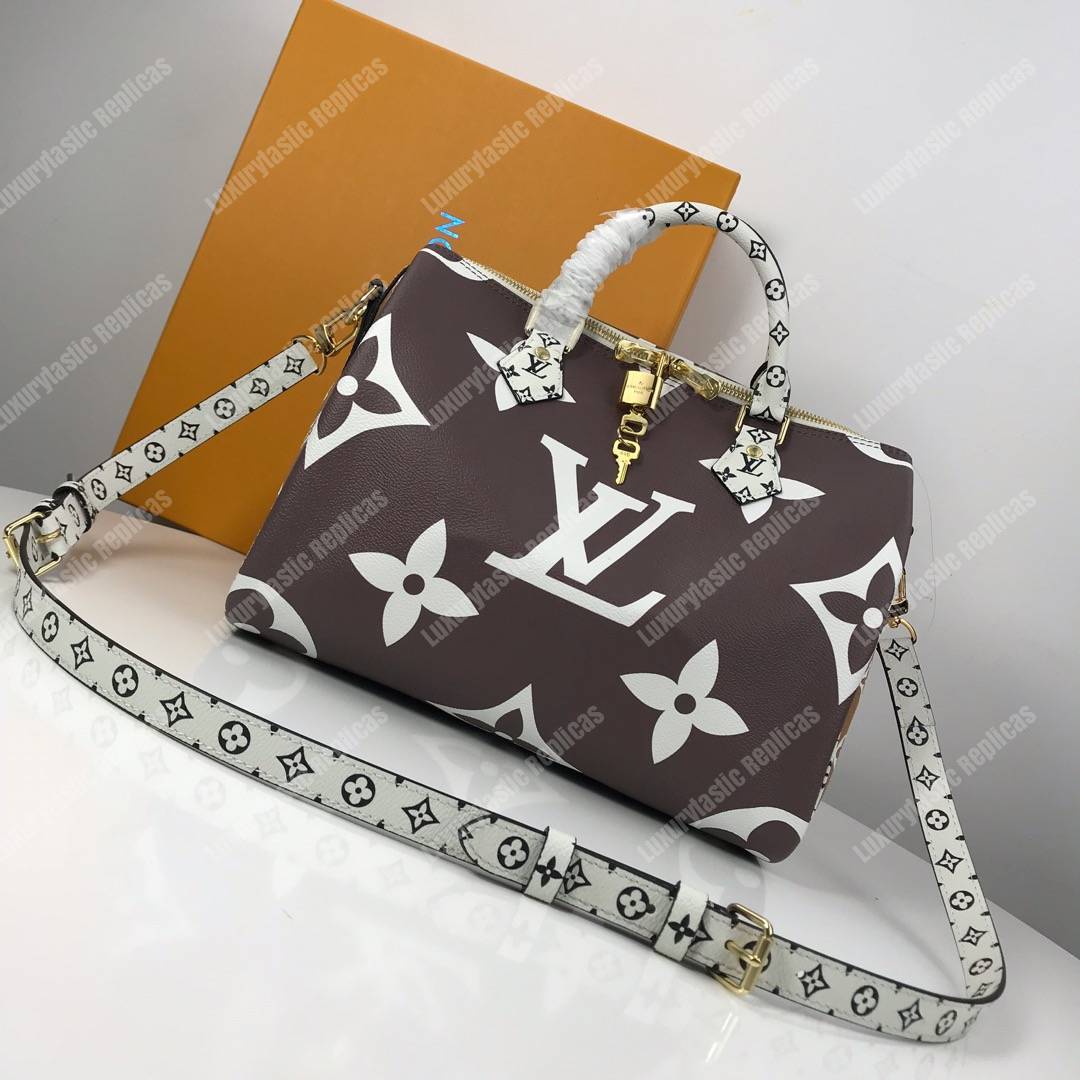 LV Speedy Bandouliere 30 Monogram Geant