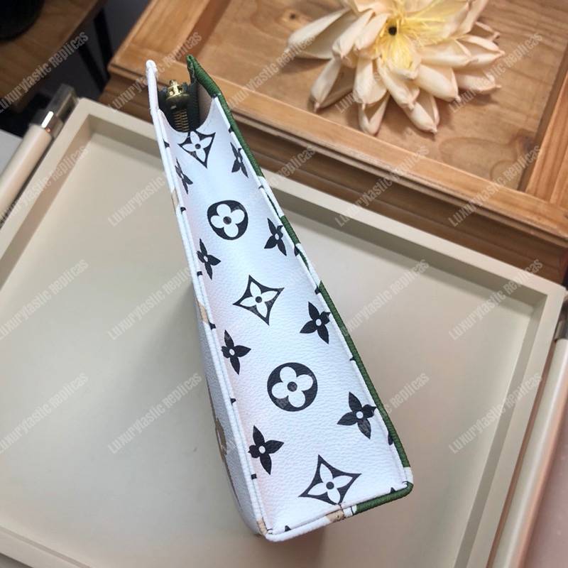 LV Toilet Pouch XL Monogram Khaki