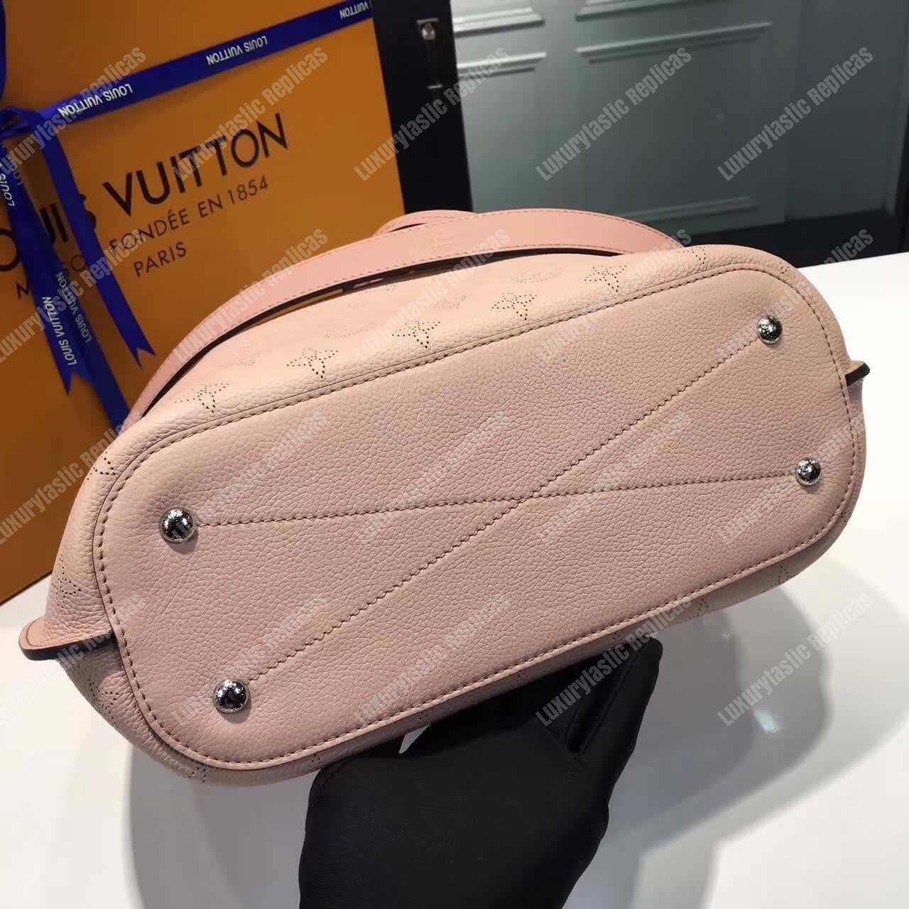 LV Girolata Handbag Mahina Magnolia