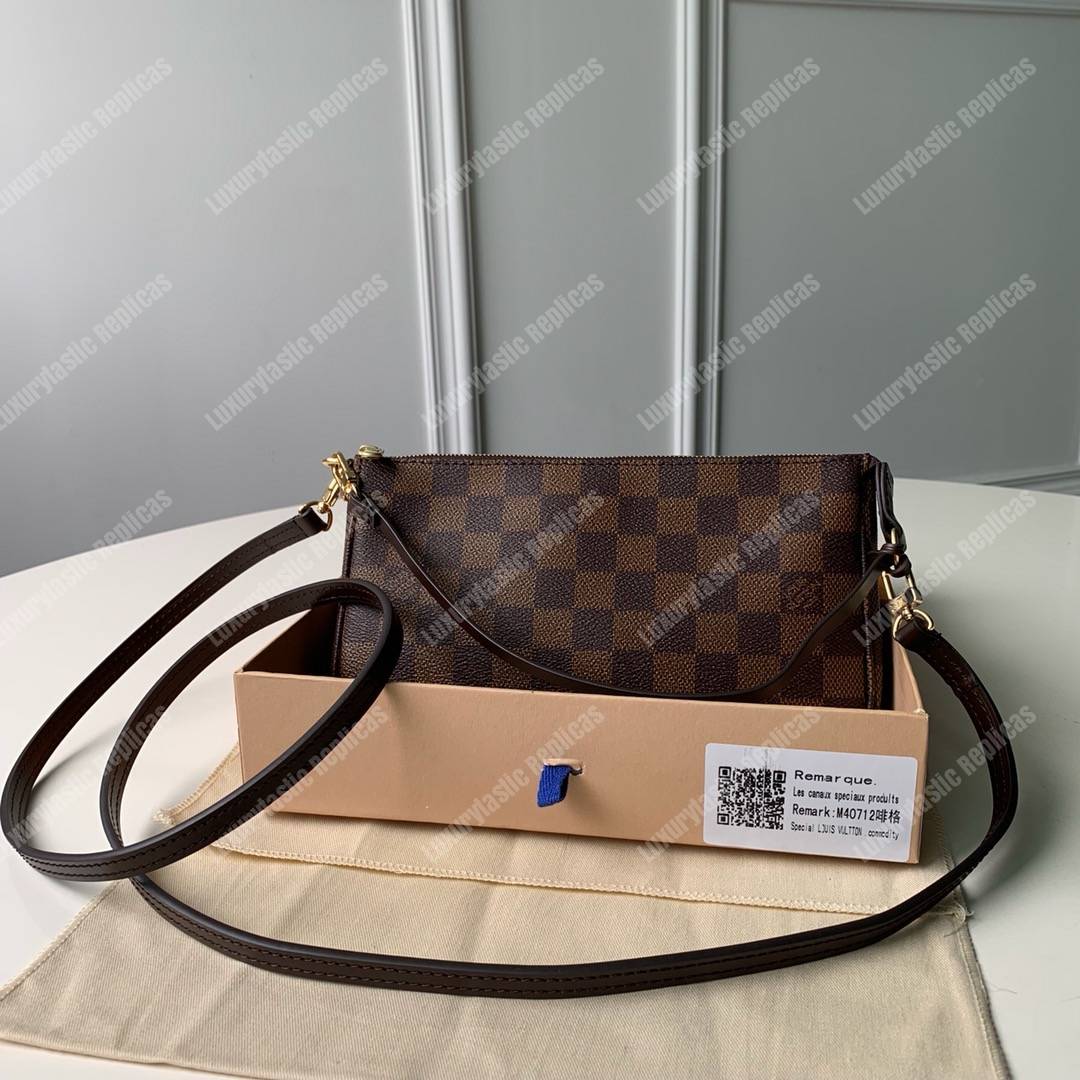 LV Pochette Accessoires Damier Ebine