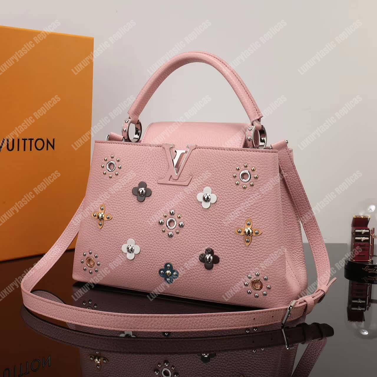 LV Capucines PM Taurillon Leather