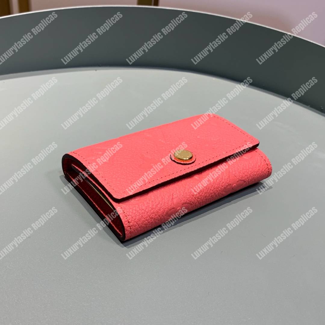 LV 6 KEY HOLDER Monogram Empreinte leather Cherry