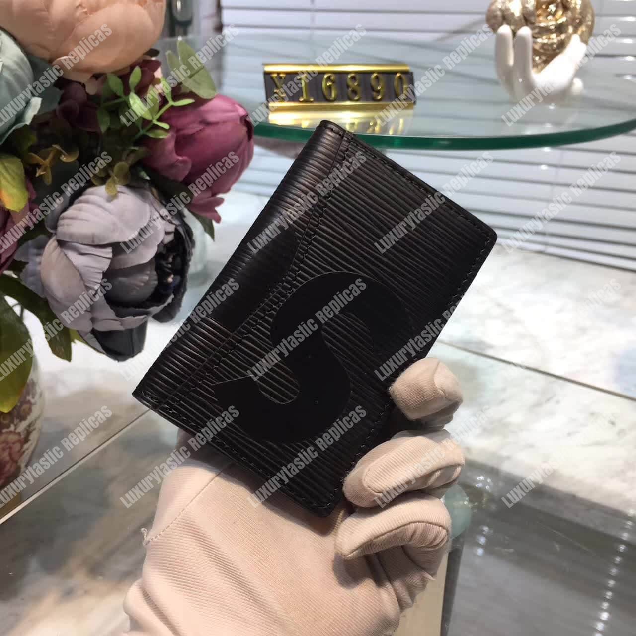 l**is V*t*n x sup*e small wallet epi black