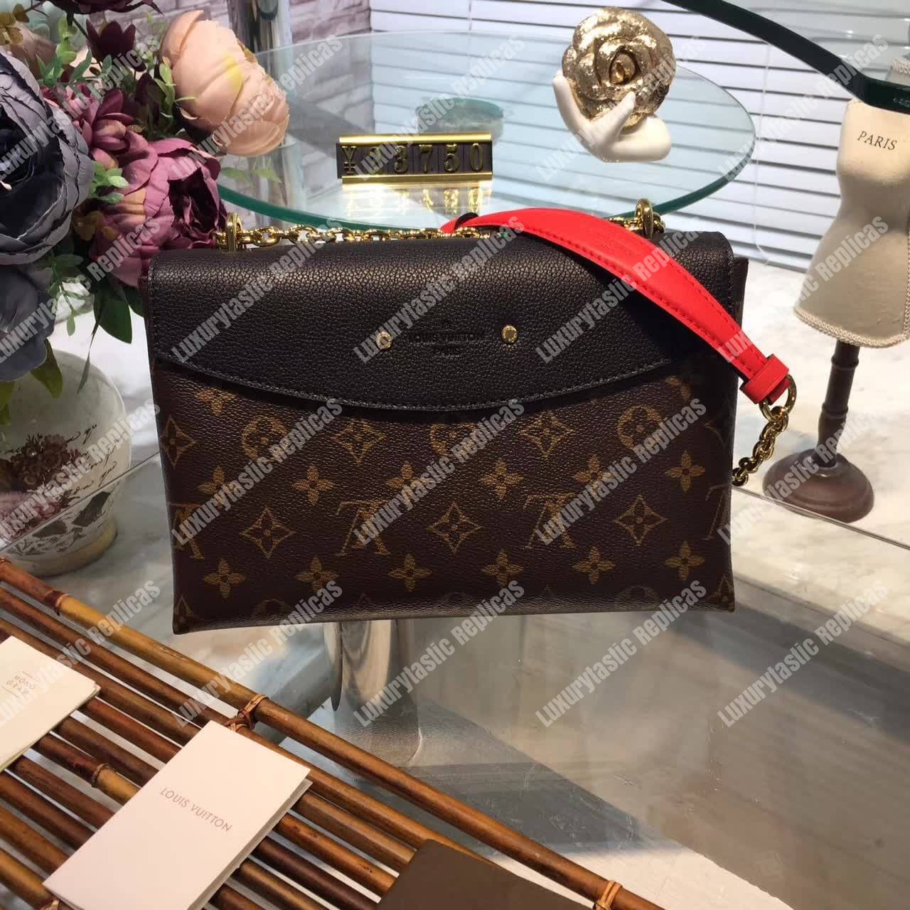 LV Saint Placide Monogram Noir