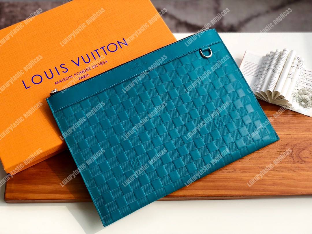 LV Discovery Pochette Damier Infini Vert