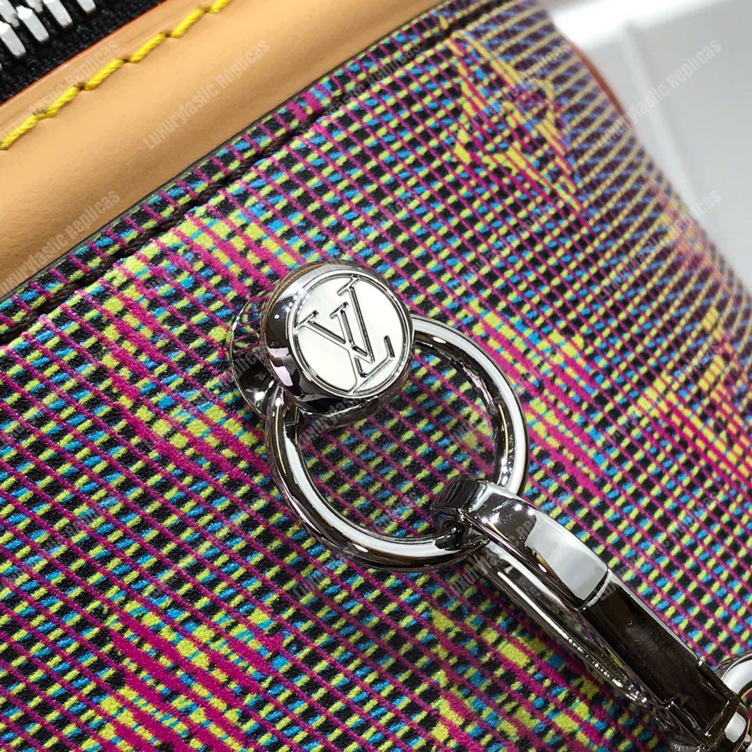 LV Cannes Monogram Pop Print Pink