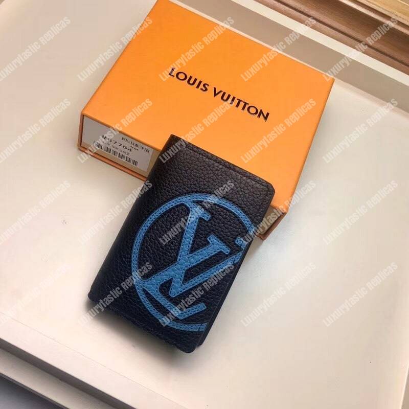 LV Pocket Organizer Taurillon Leather