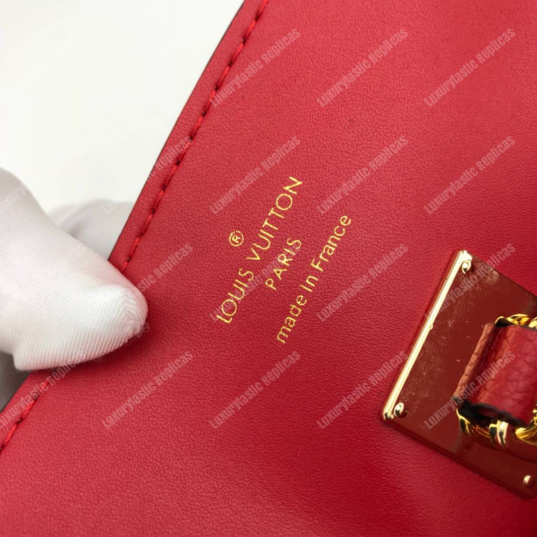LV Milla PM Veau Nuage Rose Rubis