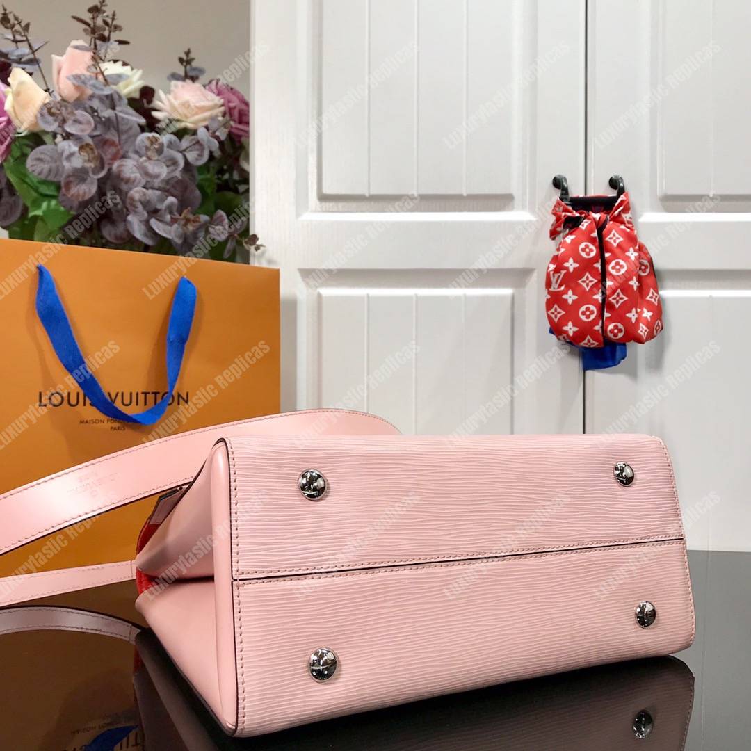 LV Grenelle MM Epi Leather Rose Ballerine