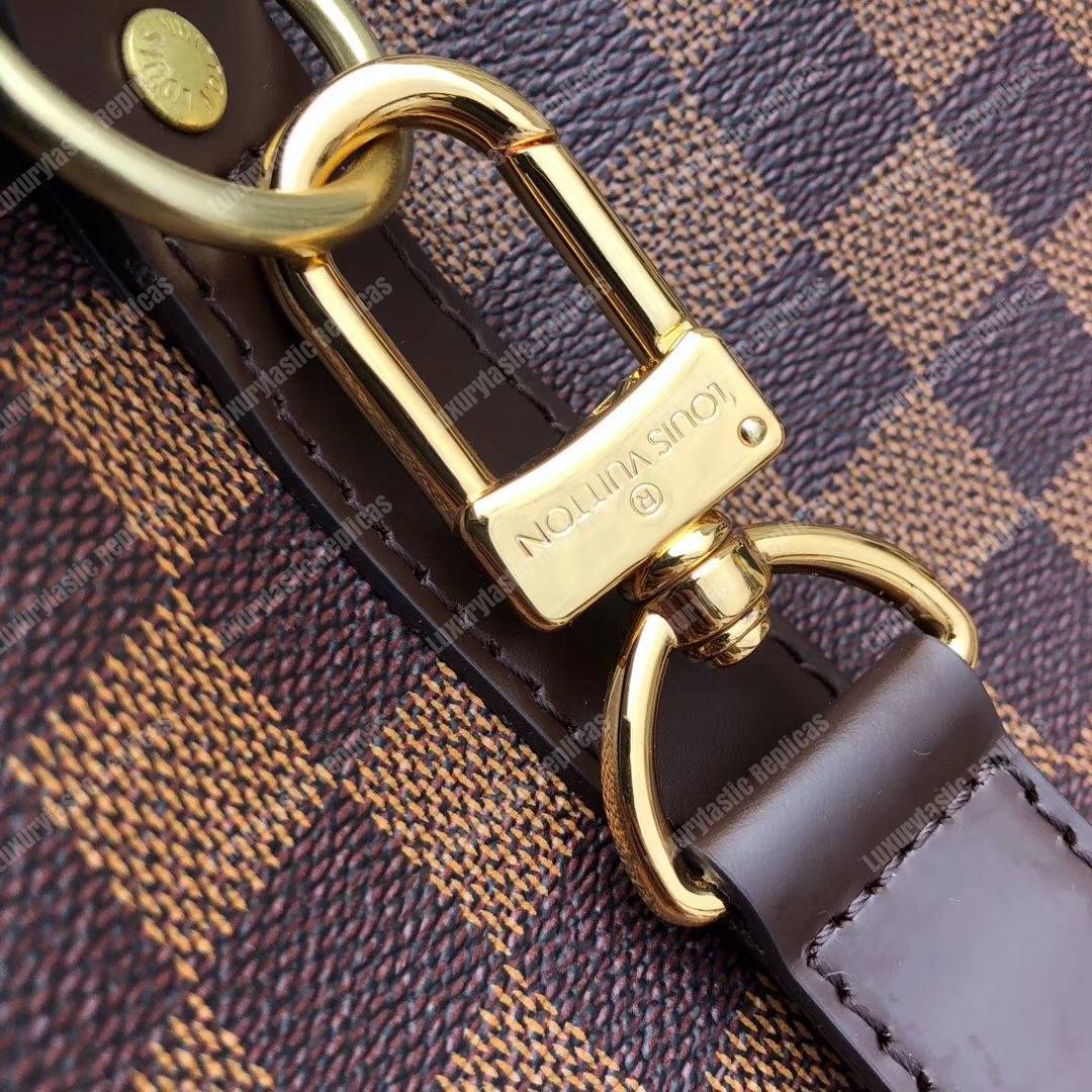 LV Keepall Bandouliere 55 Damier Ebene
