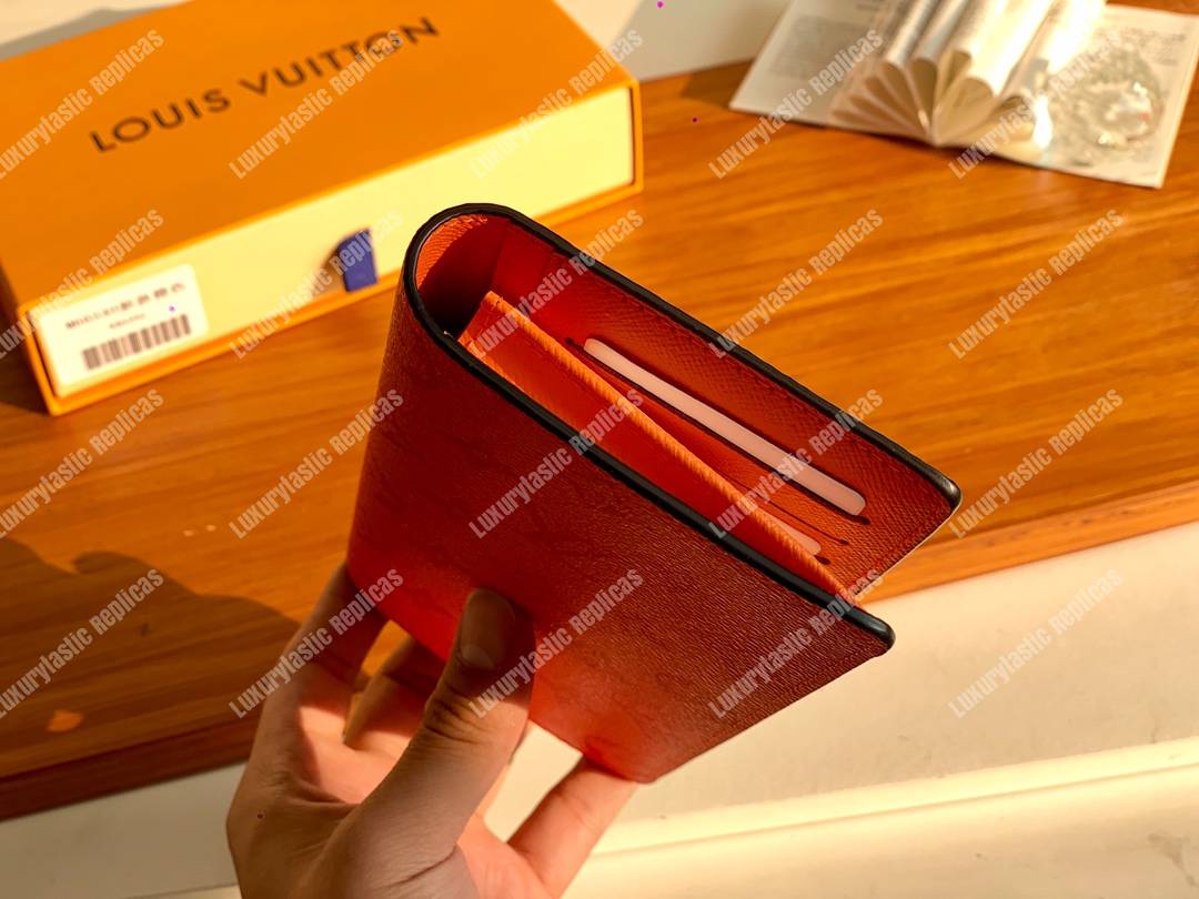 LV Brazza Wallet Orange