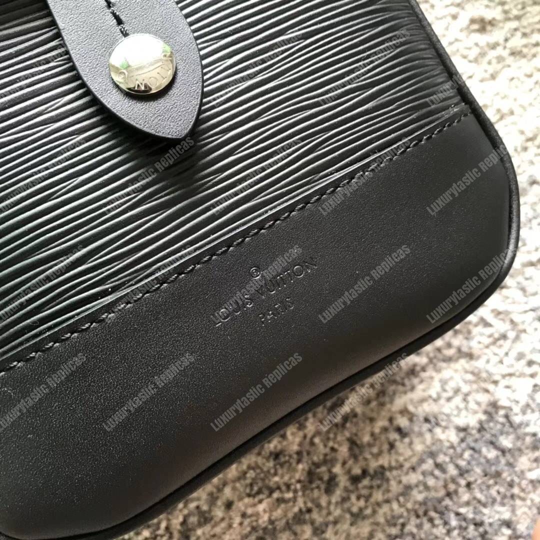 LV Messenger Bag Epi Leather Black 2017
